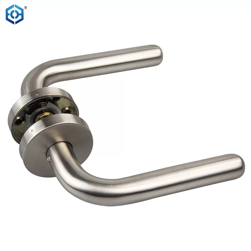 Solid or hollow Lever Door Handle For Main Wooden Door