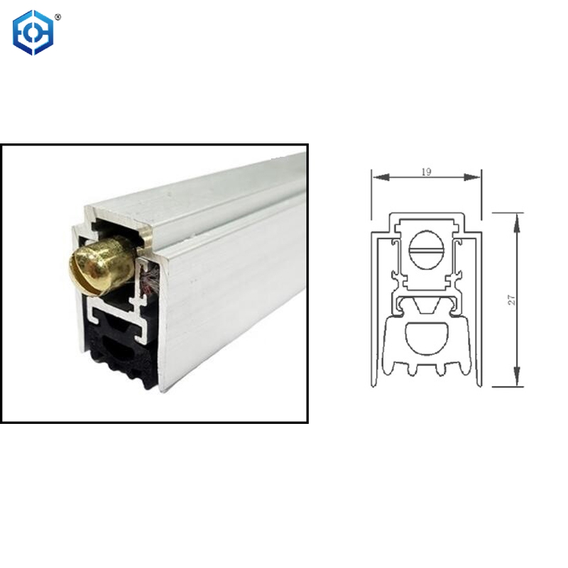 Automatic Door Bottom Surface Mounted Heavy Duty Neoprene Bulb Seal