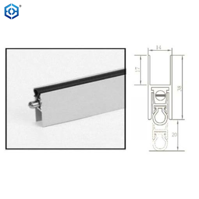Glass Door Sliding Door Bottom Drop Seal automatic drop down seal