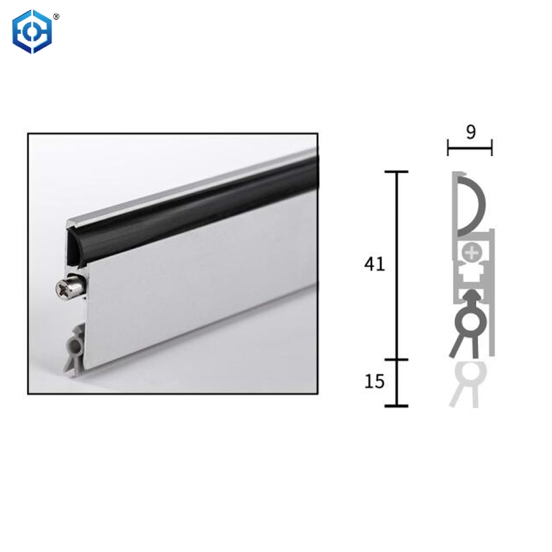 Surface Mounted Drop Down Seal for Wooden Doors