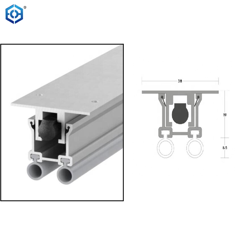 Automatic Door Bottom for Hollow Metal Doors Concealed Silicone Bulbs