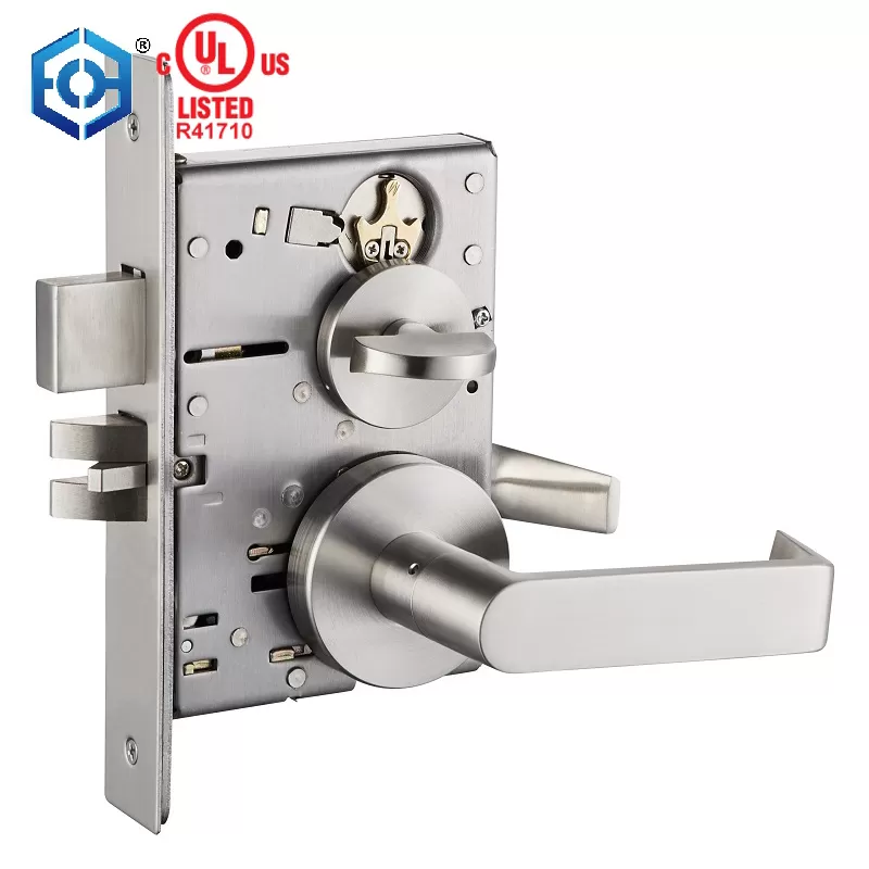 UL List American Style Standard Door Hardware Dormitory Lock for College School