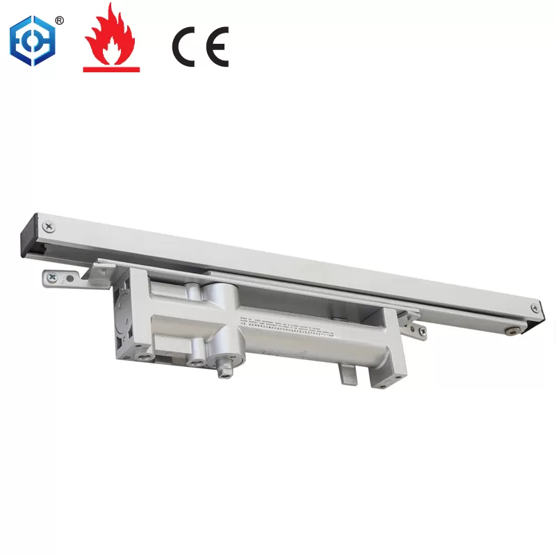 Sliver Lacquered Aluminum Concealed Door Closer