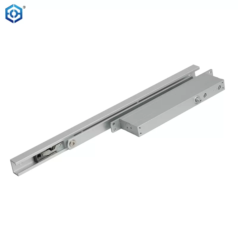 Ultrathin Aluminum Anti-Fire Hydraulic 23MM Slim Concealed Door Closer Bearing 25-45kg