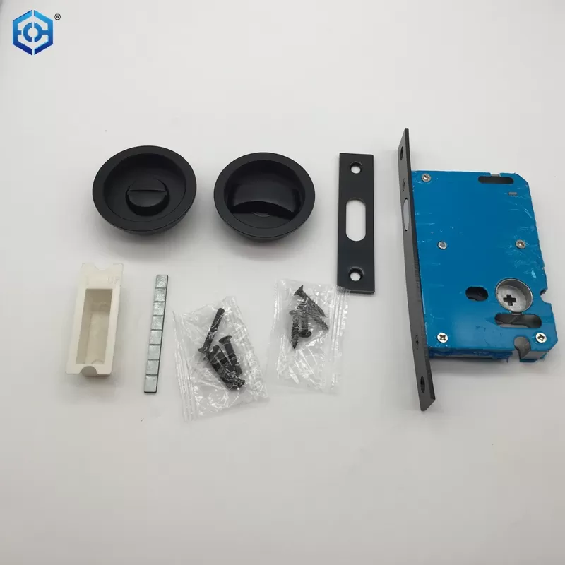 pocket door lock