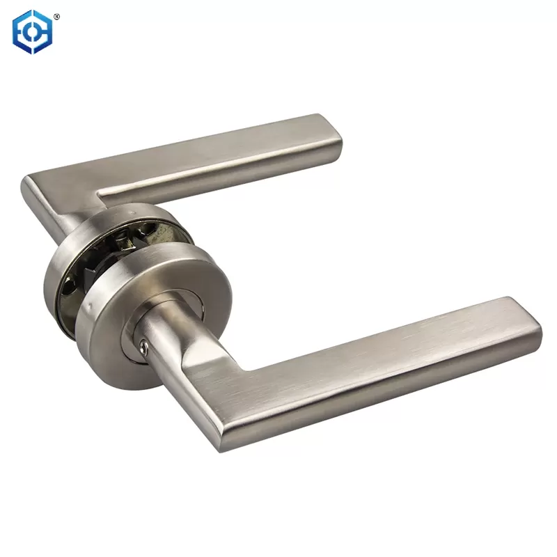 Solid or hollow Lever Door Handle For Main Wooden Door