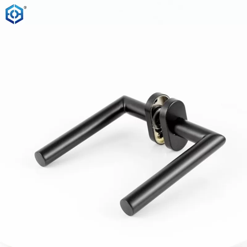black lever door handles