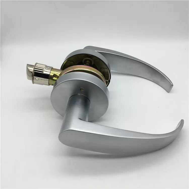 SCP New Design Stain Chrome Polish  Zinc Alloy Solid Lever Interior Door Locks